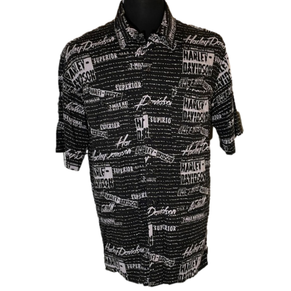 HARLEY Davidson Short Sleeve Size Large